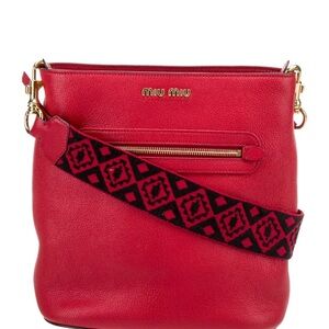 Miu Miu Red Crossbody Bag